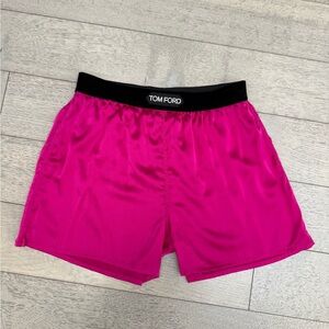 Tom Ford Fuchsia Athletic Shorts
